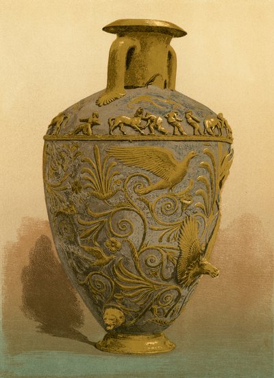 Silver Vase by European School